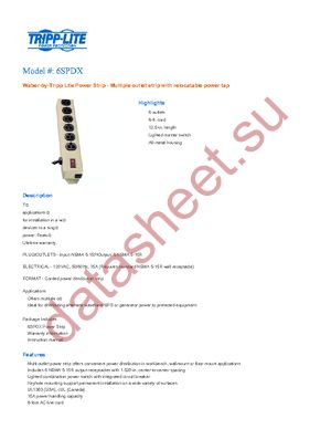 6SPDX datasheet  